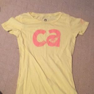 Yellow California Roxy Shirt